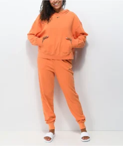 Nike Sportswear Orange Wash Jogger Sweatpants -Swimwear Store Nike Sportswear Orange Wash Jogger Sweatpants 340985 alt2 US