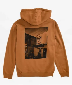 Obey Hong Kong Photo Brown Sugar Hoodie -Swimwear Store Obey Hong Kong Photo Brown Sugar Hoodie 369190 alt2 US