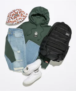 Obey Icon Face Green Hoodie -Swimwear Store Obey Icon Face Green Hoodie 332011 alt4 US