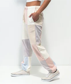 Obey Lockdown Pastel Colorblock Sweatpants -Swimwear Store Obey Lockdown Pastel Colorblock Sweatpants 353666 alt1 US