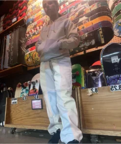 Obey Lockdown Pastel Colorblock Sweatpants -Swimwear Store Obey Lockdown Pastel Colorblock Sweatpants 353666 alt8 US