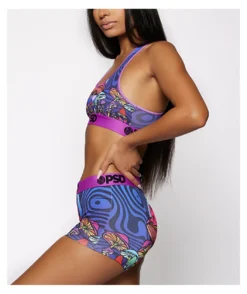 PSD Magic Shrooms Sports Bra -Swimwear Store PSD Magic Shrooms Sports Bra 349721 alt3 US