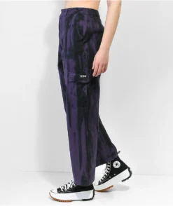 Petals By Petals And Peacocks Swirl Purple Tie Dye Cargo Pants 13 Petals By Petals And Peacocks Swirl Purple Tie Dye Cargo Pants -Swimwear Store Petals By Petals and Peacocks Swirl Purple Tie Dye Cargo Pants 356576 alt7 US