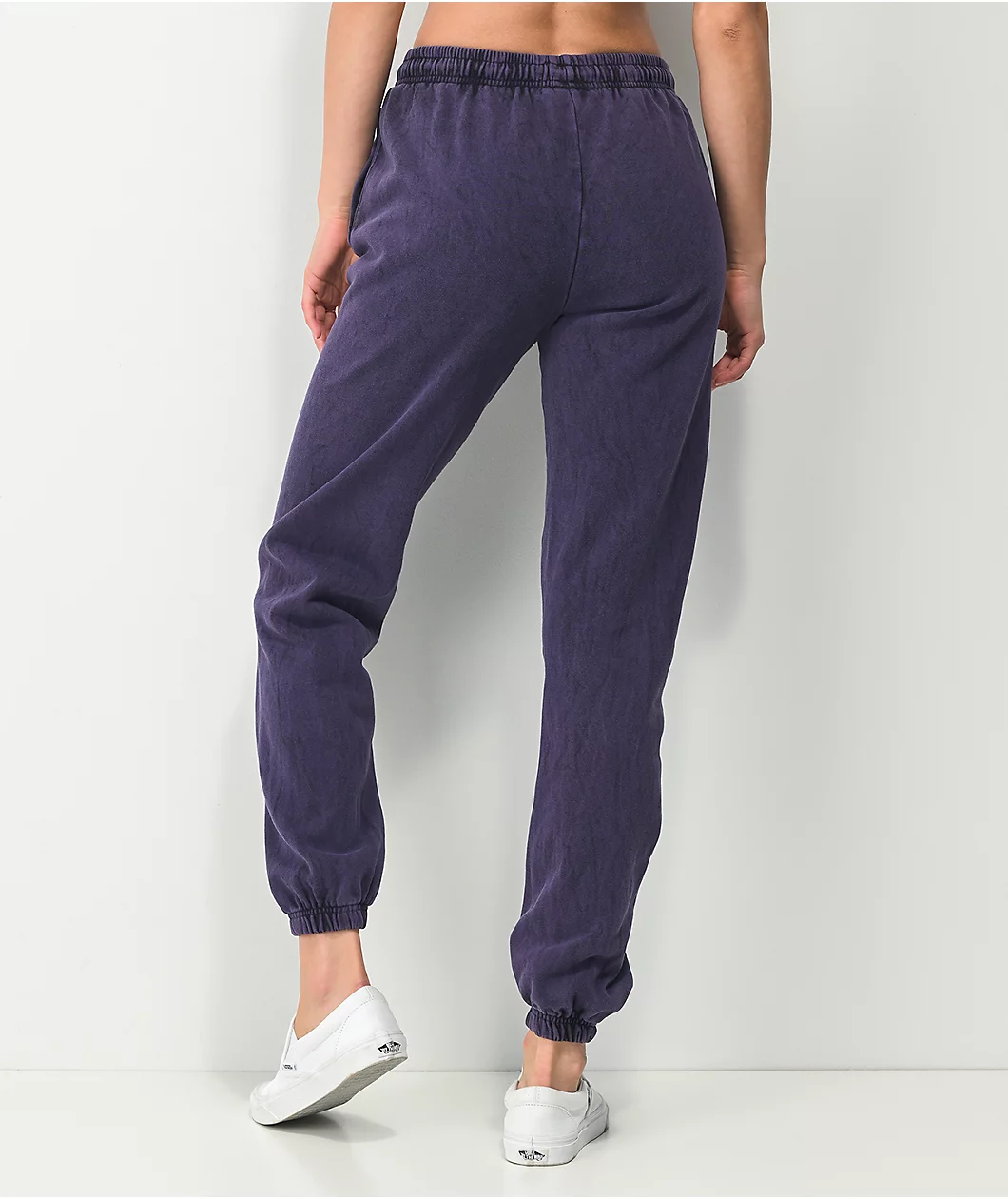 Petals By Petals And Peacocks I Fly You Fly Purple Wash Sweatpants 2 Petals By Petals And Peacocks I Fly You Fly Purple Wash Sweatpants - Image 2