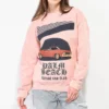 Philcos Palm Beach Coral Crewneck Sweatshirt