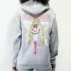 Primitive X Sailor Moon Super Sailor Moon Grey Hoodie