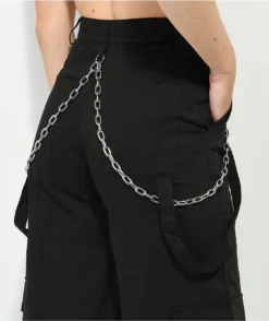 Ragged Priest Black Rage Pants -Swimwear Store Ragged Priest Black Rage Pants 357257 alt3 US