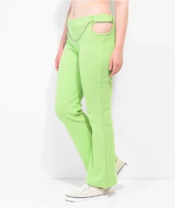 Ragged Priest Chained Up Green Pants -Swimwear Store Ragged Priest Chained Up Green Pants 364759 alt4 US