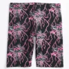 SWIXXZ Pink Lightning Black Bike Shorts