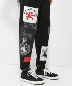 SWIXXZ Punk Patched Set Black Pants 19 SWIXXZ Punk Patched Set Black Pants -Swimwear Store SWIXXZ Punk Patched Set Black Pants 356701 alt5 US