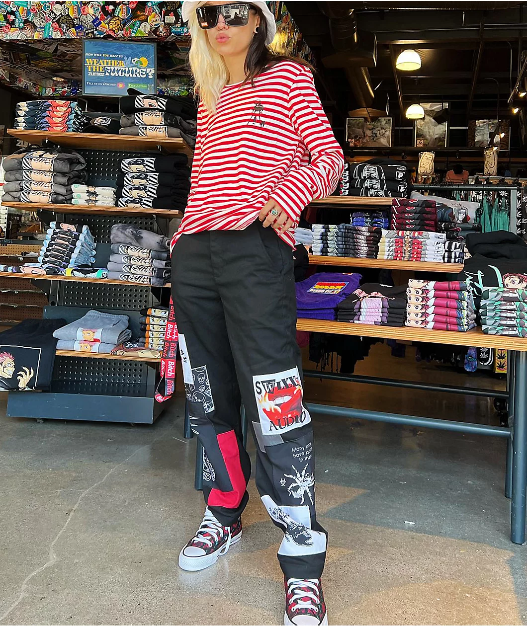 SWIXXZ Punk Patched Set Black Pants 12 SWIXXZ Punk Patched Set Black Pants - Image 12