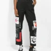 SWIXXZ Punk Patched Set Black Pants