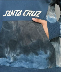 Santa Cruz Scorpio BF Teal Tie Dye Hoodie -Swimwear Store Santa Cruz Scorpio BF Teal Tie Dye Hoodie 354900 alt1 US