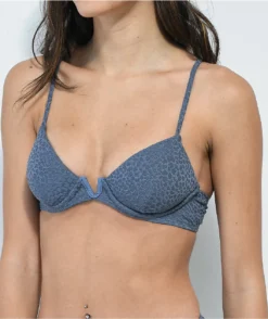 Sunsets Lola Hot Spot Grey Triangle Bikini Top -Swimwear Store Sunsets Lola Hot Spot Grey Triangle Bikini Top 361249 alt2 US