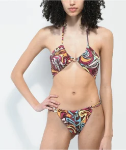 Sunsets Rue Affogato Ginger High Leg Bikini Bottom