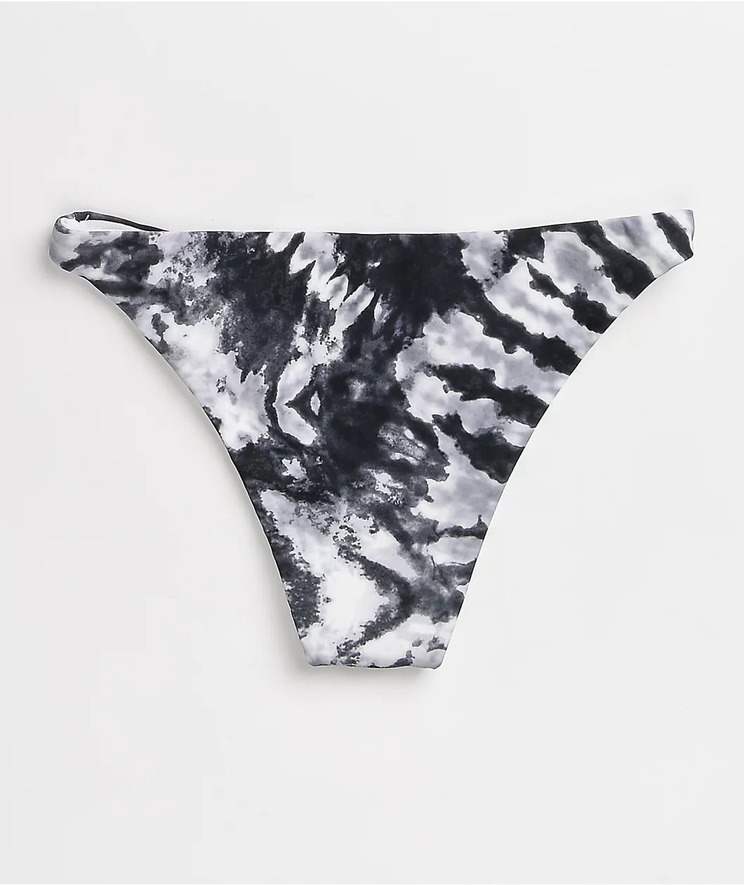 Trillium Audry Black & White Tie Dye Cheeky Bikini Bottom 2 Trillium Audry Black & White Tie Dye Cheeky Bikini Bottom - Image 2