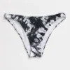 Trillium Audry Black & White Tie Dye Cheeky Bikini Bottom