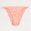 Trillium Kenni Pink Smocked Cheeky Bikini Bottom