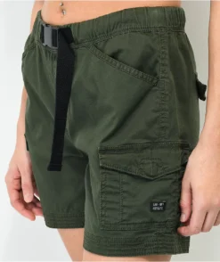 Unionbay Chase Green Utility Belt Shorts 6 Unionbay Chase Green Utility Belt Shorts -Swimwear Store Unionbay Chase Green Utility Belt Shorts 354251 alt1 US