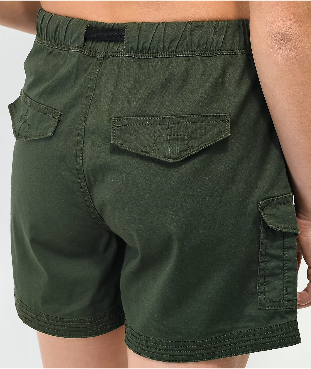 Unionbay Chase Green Utility Belt Shorts 4 Unionbay Chase Green Utility Belt Shorts - Image 4