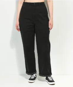 Vans Authentic Relaxed Black Chino Pants -Swimwear Store Vans Authentic Relaxed Black Chino Pants 357596 alt5 US