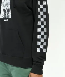 Vans X Sailor Moon Lizzie Black Hoodie -Swimwear Store Vans x Sailor Moon Lizzie Black Hoodie 357611 alt2 US