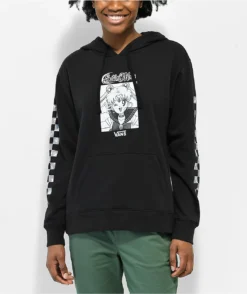 Vans X Sailor Moon Lizzie Black Hoodie