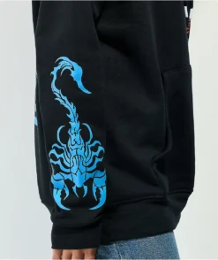 Vitriol Jamison Anime Black Hoodie -Swimwear Store Vitriol Jamison Anime Black Hoodie 353293 alt3 US