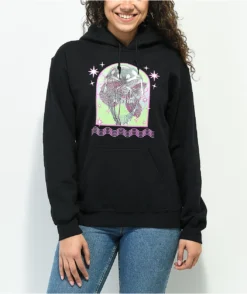 Swimwear Store -Swimwear Store Vitriol Nightmares Black Hoodie 359109 back US