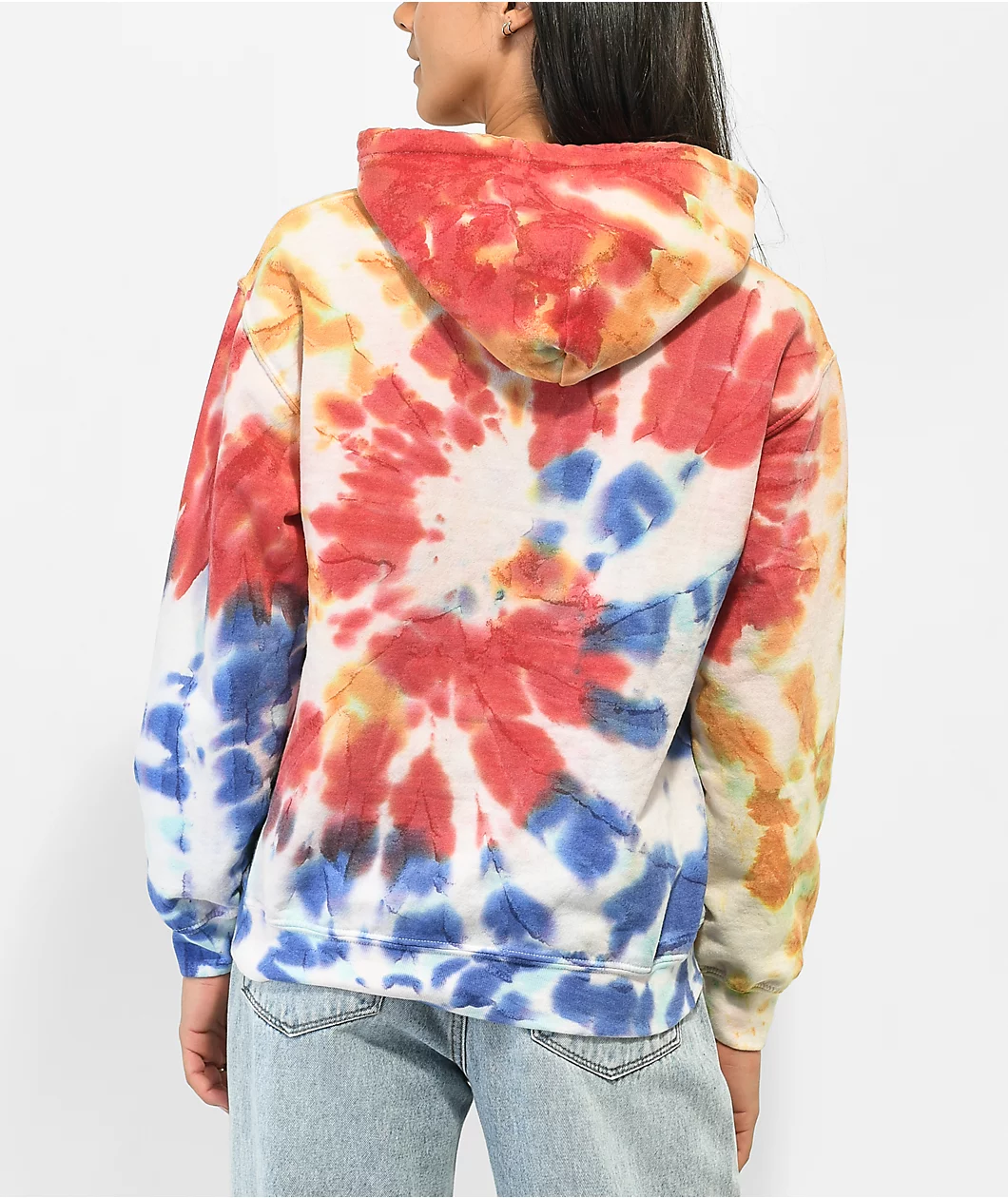Your Highness X Dazed And Confused Emporium Multi Tie Dye Hoodie 2 Your Highness X Dazed And Confused Emporium Multi Tie Dye Hoodie - Image 2